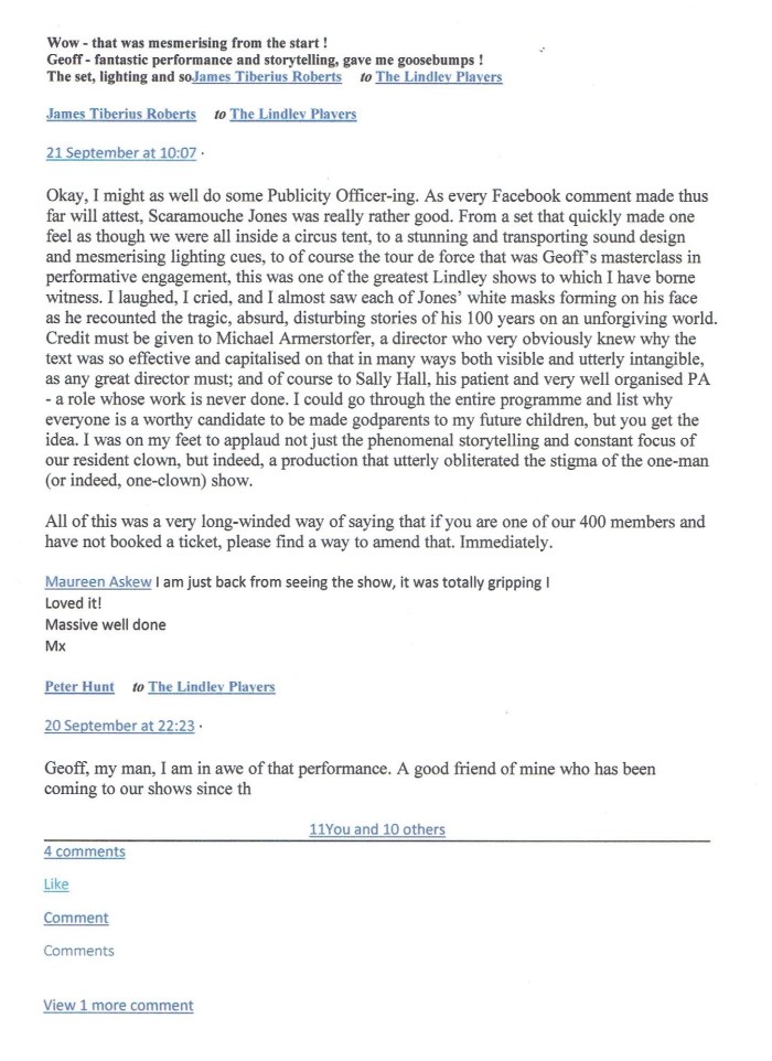 Scara FB reactions 1